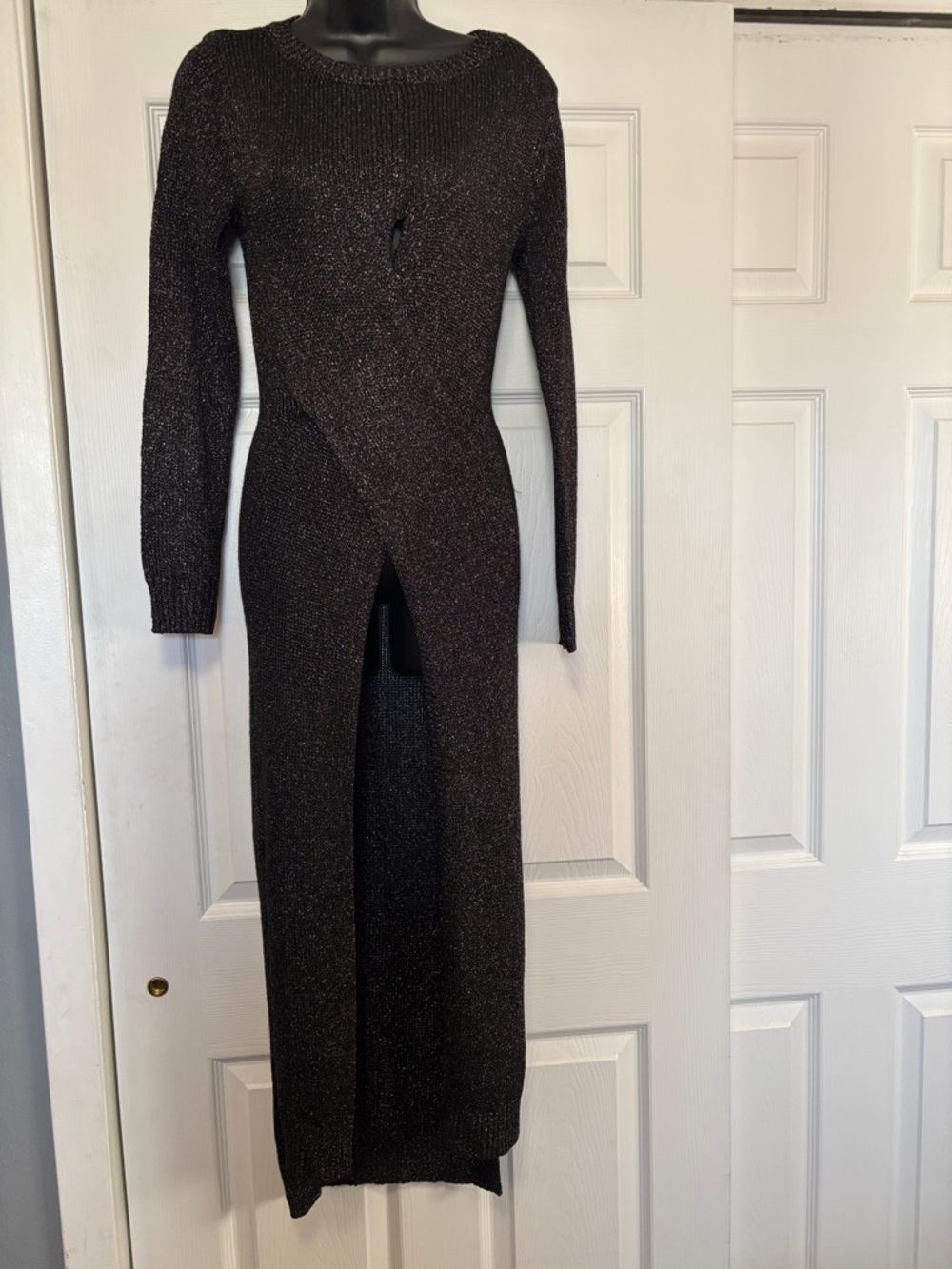 NWOT Venus full length high/low sweater